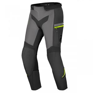 Spodnie motocyklowe Shima Alpha czarno-szaro-fluo żółte