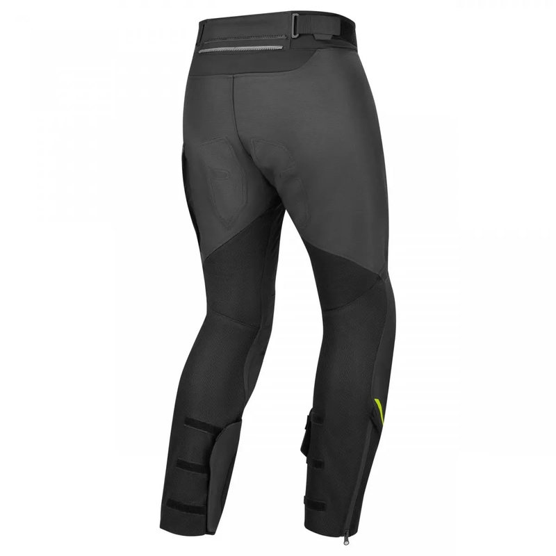 Spodnie motocyklowe Shima Alpha czarno-szaro-fluo żółte
