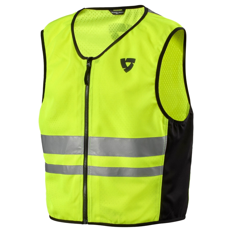 Kamizelka motocyklowa odblaskowa Revit Athos 3 Air fluo żółta