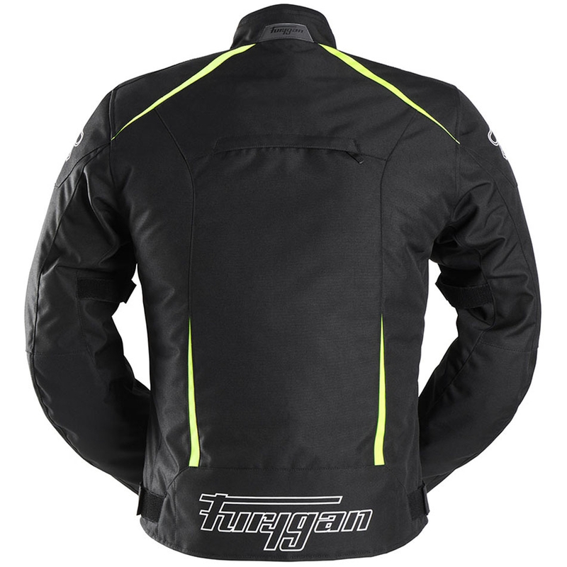 Kurtka motocyklowa Furygan Yori czarno-biało-fluo-żółta