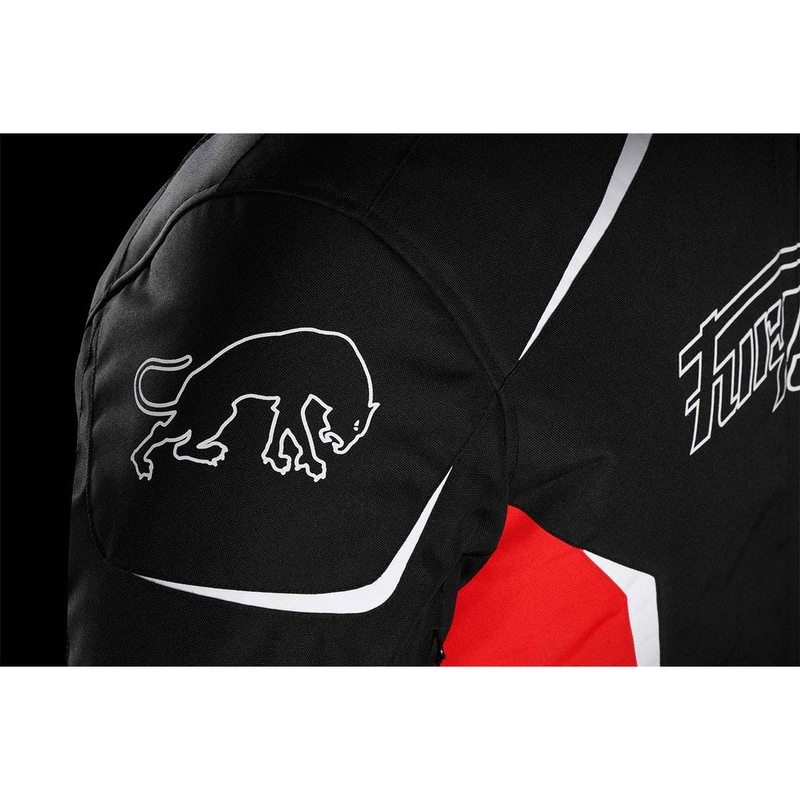 Kurtka motocyklowa Furygan Yori czarno-czerwono-biała