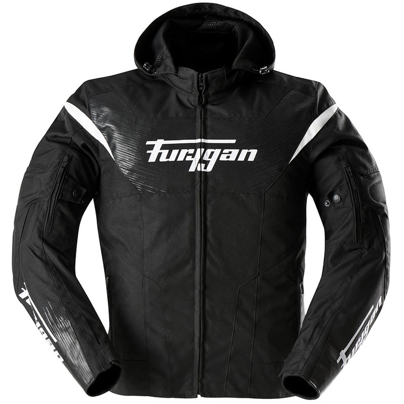 Kurtka motocyklowa Furygan Shard czarno-biała