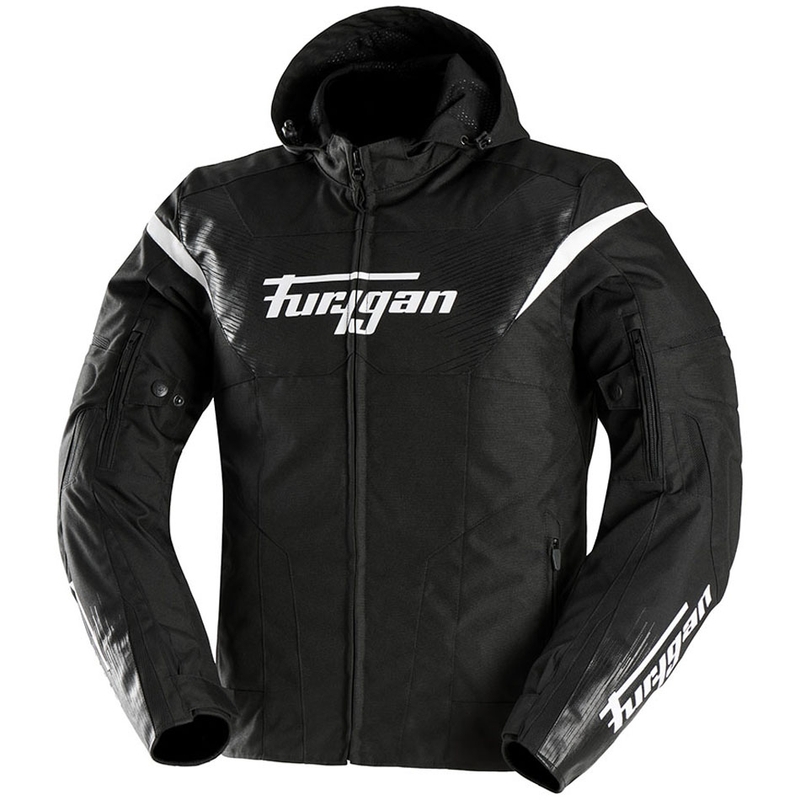 Kurtka motocyklowa Furygan Shard czarno-biała