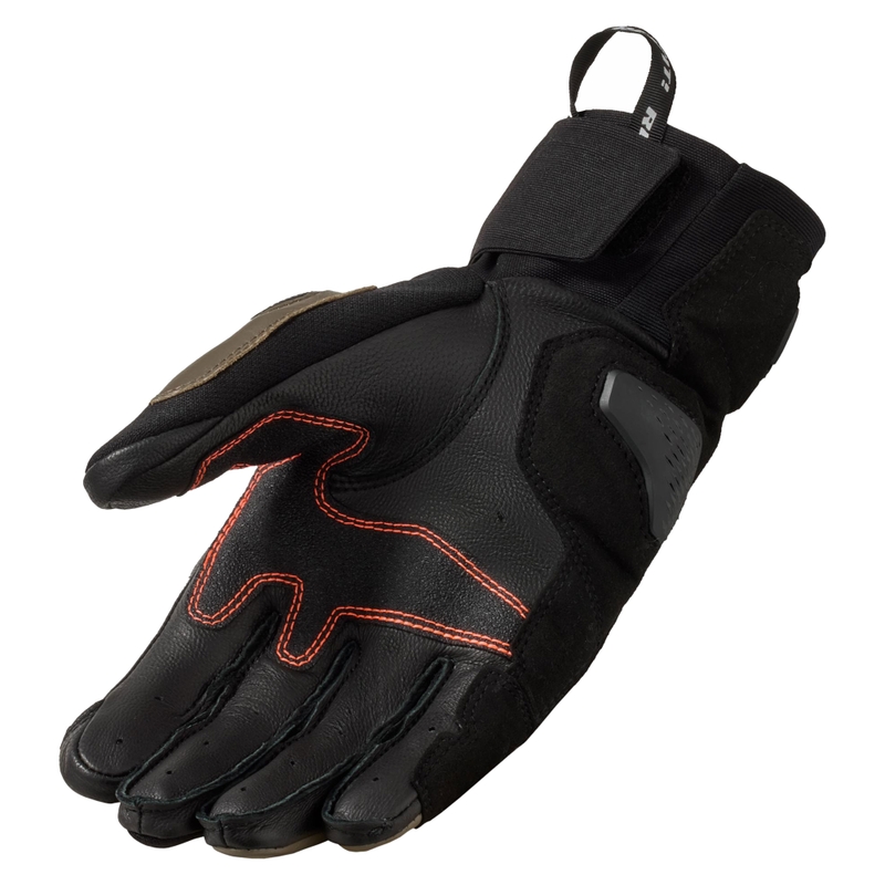 Rękawice motocyklowe Revit Combustion czarno-brązowe