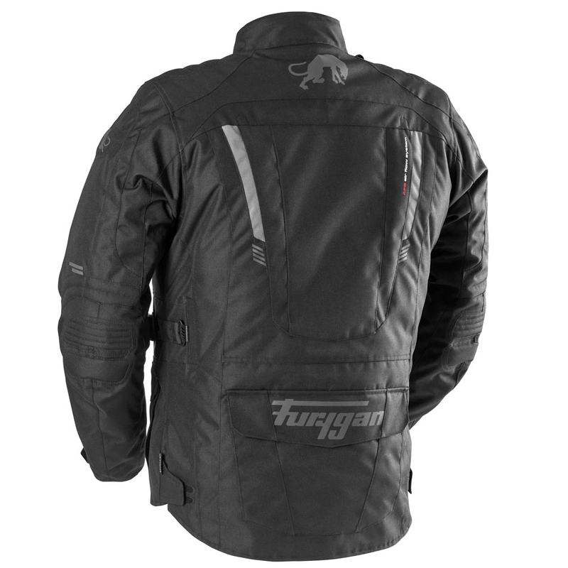 Kurtka motocyklowa Furygan Apalaches Evo czarno-szara