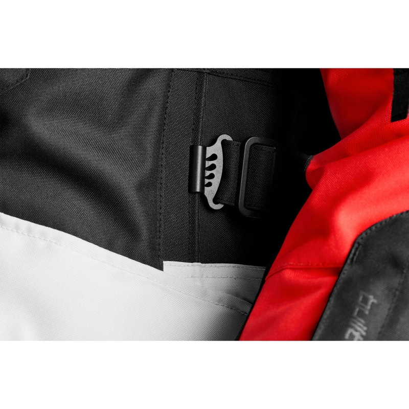 Kurtka motocyklowa Furygan Apalaches Evo czarno-beżowo-czerwona