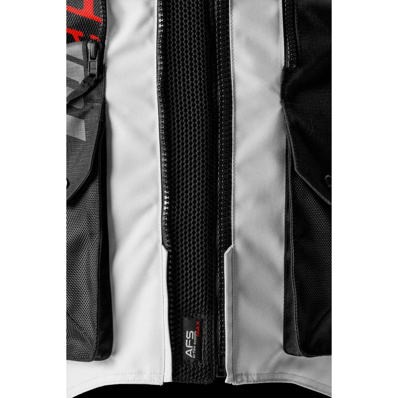 Kurtka motocyklowa Furygan Montroc Kevlar® Primaloft® 3IN1+ czarno-beżowo-czerwona