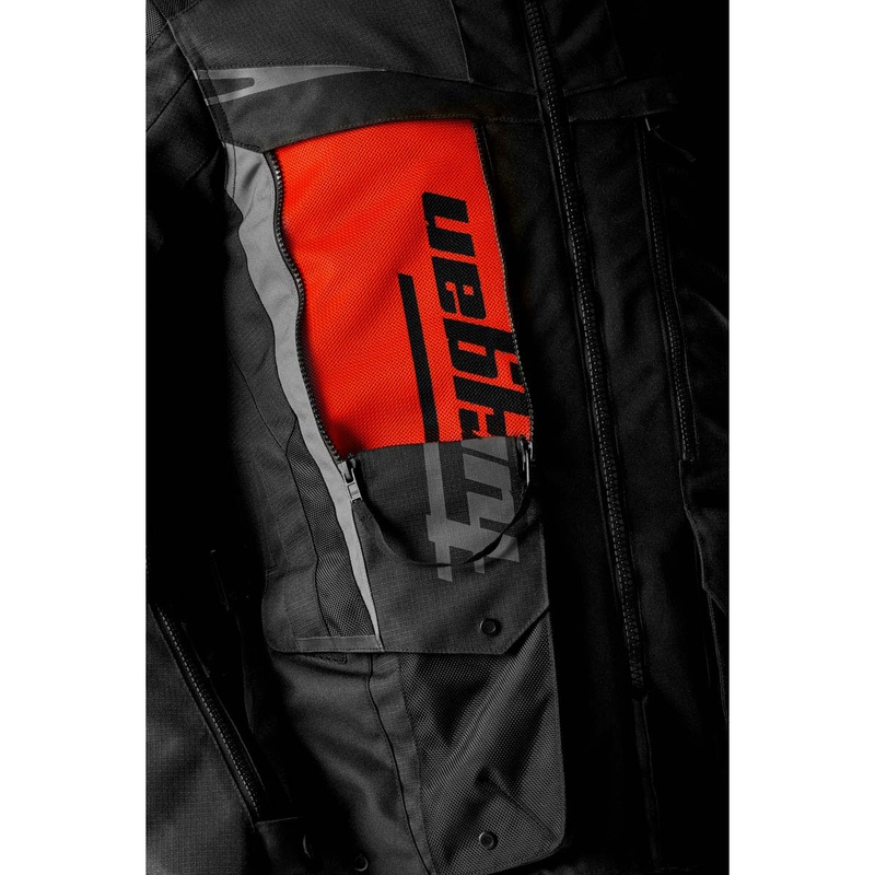 Kurtka motocyklowa Furygan Montroc Kevlar® Primaloft® 3IN1+ w kolorze czarnym