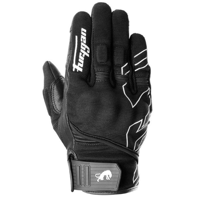 Rękawice motocyklowe Furygan Jet Neon D3O czarno-białe