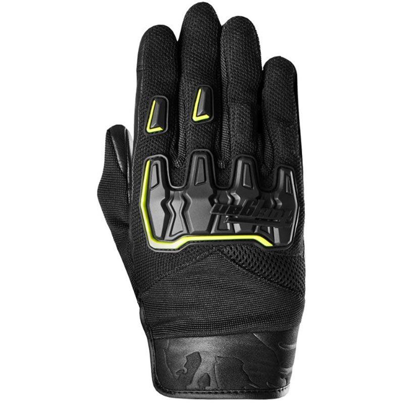 Rękawice motocyklowe Furygan Shade czarno-fluo żółte