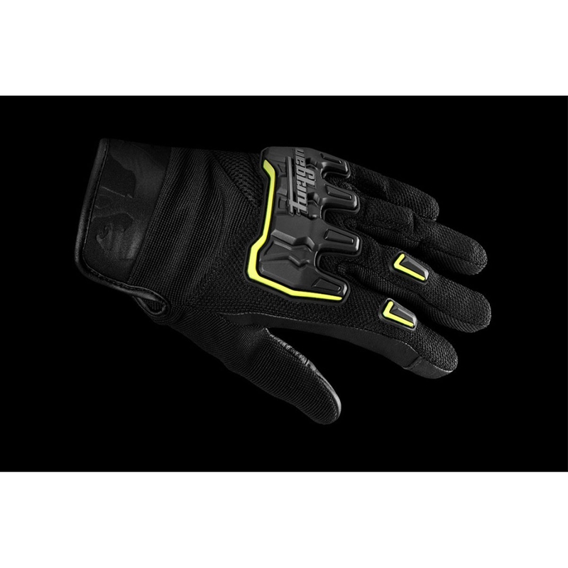 Rękawice motocyklowe Furygan Shade czarno-fluo żółte