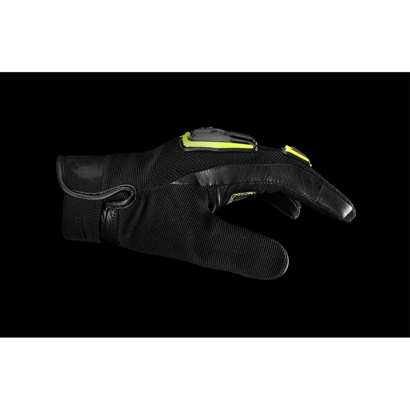 Rękawice motocyklowe Furygan Shade czarno-fluo żółte