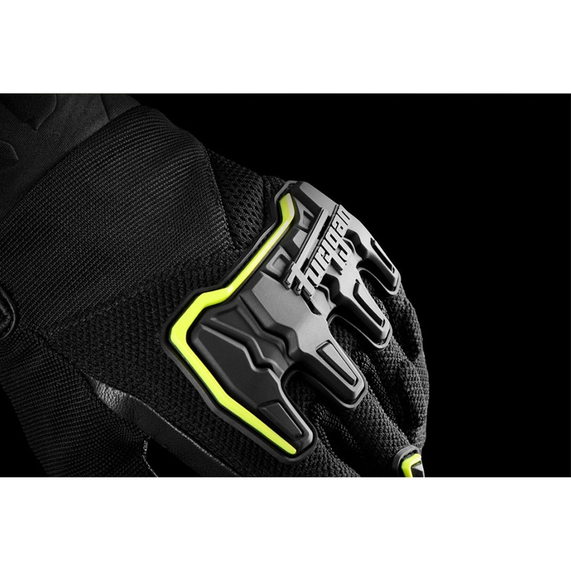 Rękawice motocyklowe Furygan Shade czarno-fluo żółte