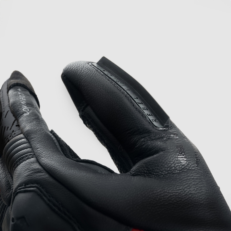 Rękawice motocyklowe Rebelhorn Viper czarne