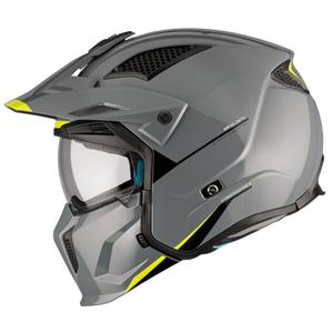 Kask otwarty MT Streetfighter SV S Solid A22 szary błyszczący