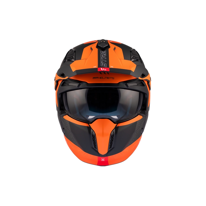 Otwarty hełm z maską MT Streetfighter SV Totem B4