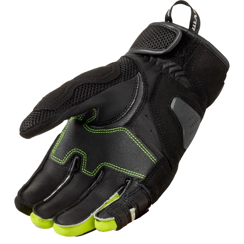 Rękawice motocyklowe Revit Blaze jasnoszare-fluo żółte