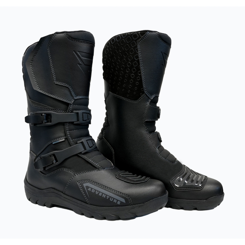 Buty motocyklowe Street Racer Adventure WP czarne