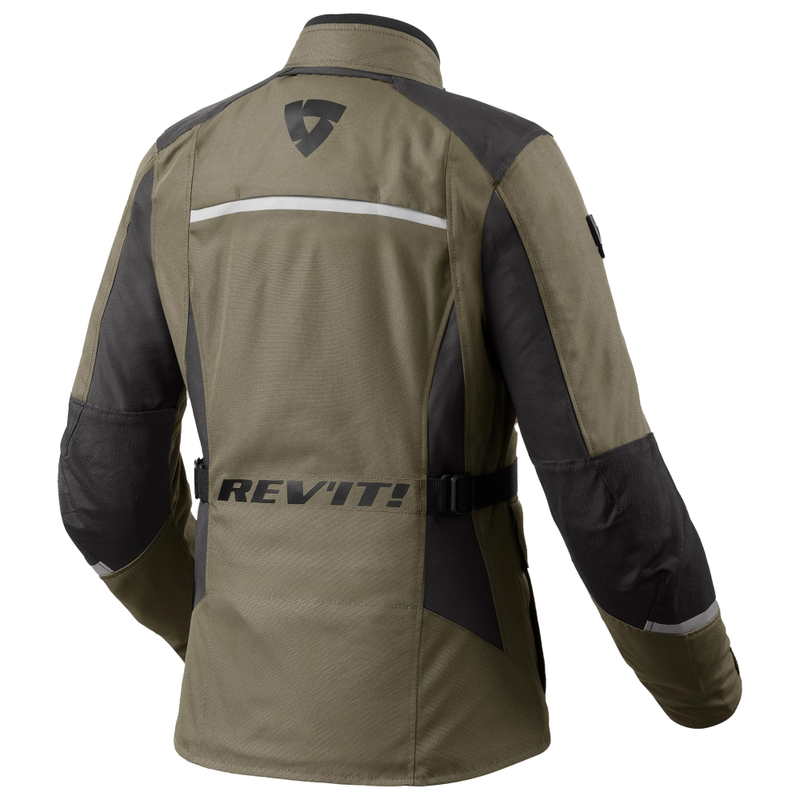 Kurtka motocyklowa damska Revit Voltiac 3 H2O zielono-antracytowa