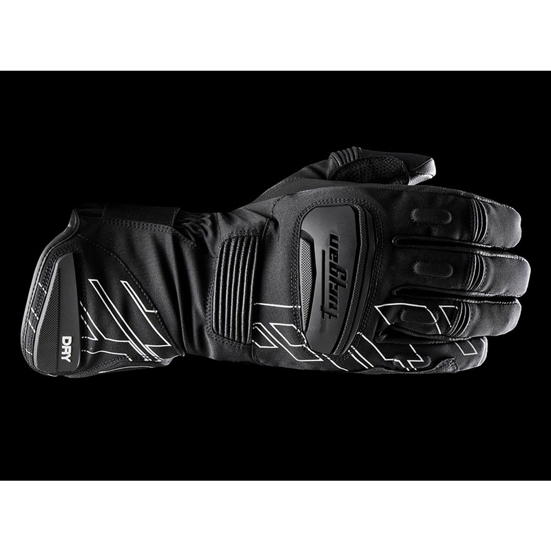 Rękawice motocyklowe Furygan Starker D3O® PrimaLoft® 37.5® czarno-białe