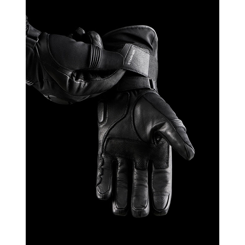 Rękawice motocyklowe Furygan Starker D3O® PrimaLoft® 37.5® czarno-białe