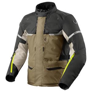 Kurtka motocyklowa Revit Outback 4 H2O zielono-antracytowa