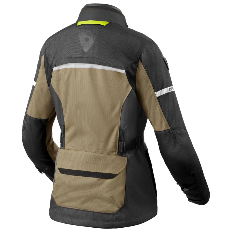 Kurtka motocyklowa damska Revit Outback 4 H2O zielono-antracytowa