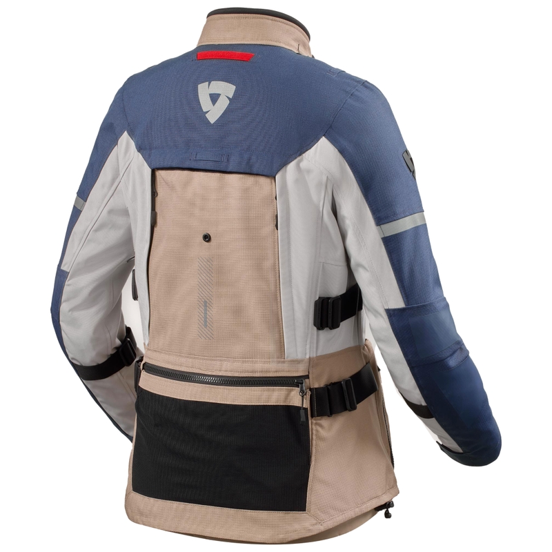 Kurtka motocyklowa damska Revit Sand 5 H2O piaskowo-niebieska