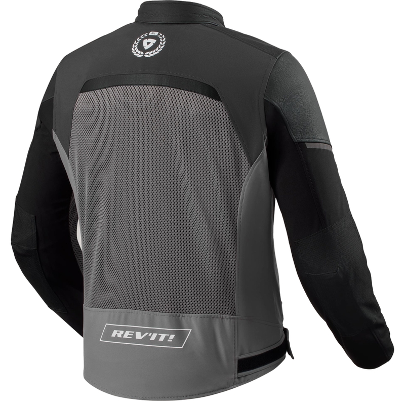 Kurtka motocyklowa Revit Swiftblade czarno-czerwona