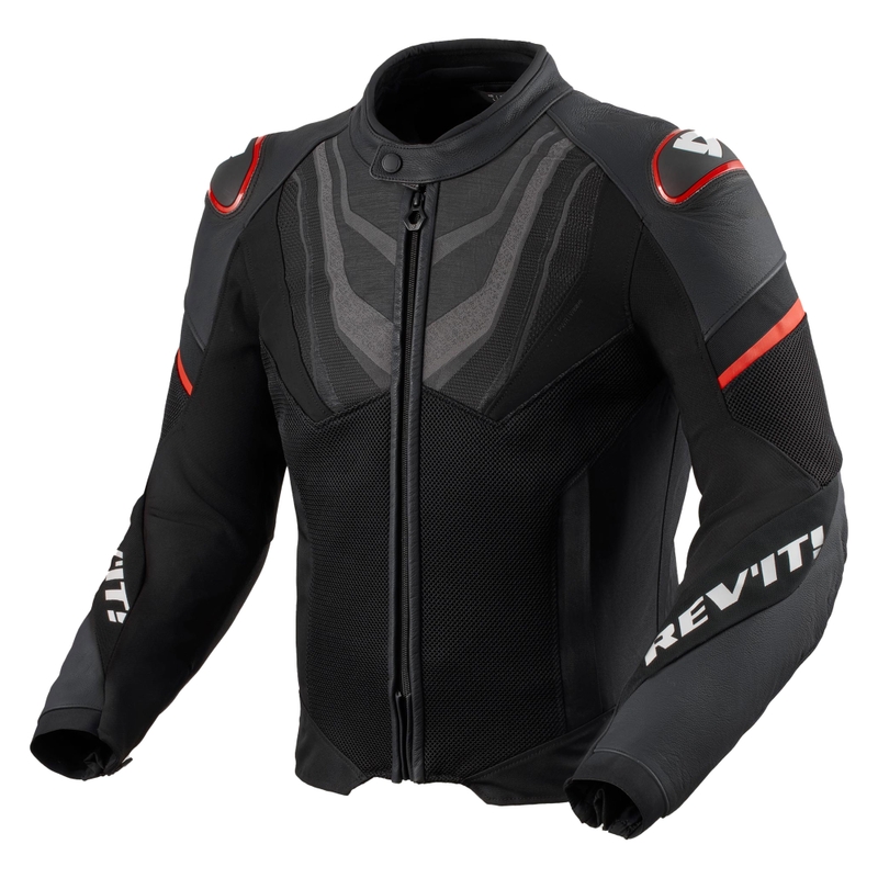 Kurtka motocyklowa Revit Mantis 3 H2O czarno-czerwona