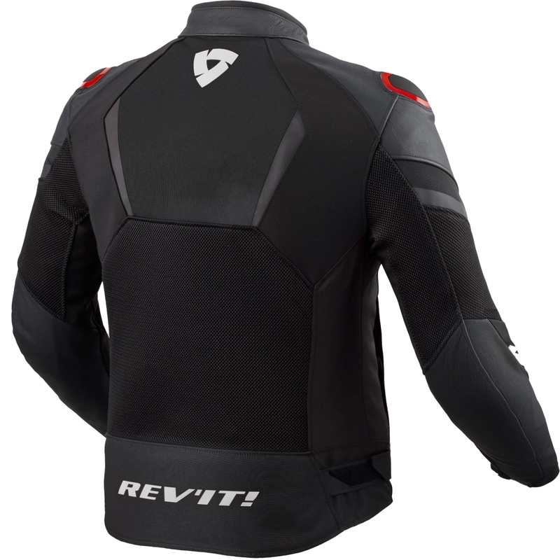 Kurtka motocyklowa Revit Mantis 3 H2O czarno-czerwona