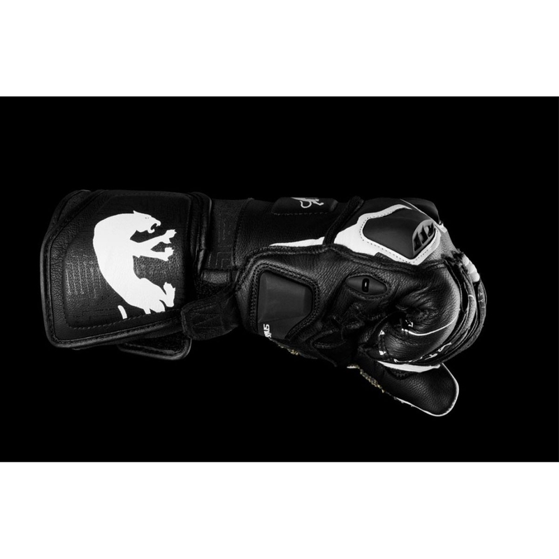 Damskie rękawice motocyklowe Furygan Styg 15 Lady czarno-białe