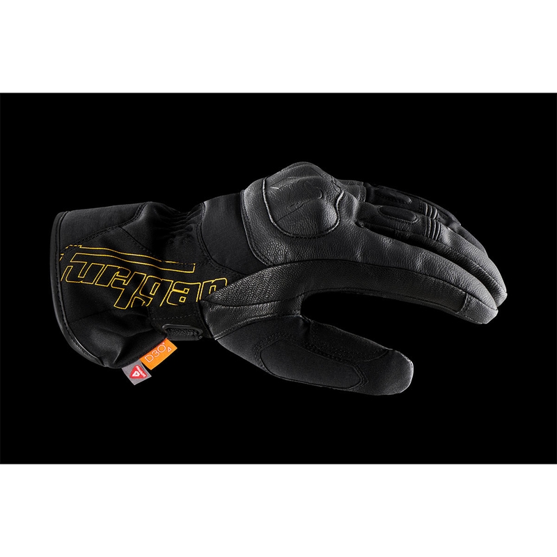 Furygan Oslo D3O® PrimaLoft® Lady damskie rękawice motocyklowe czarno-złote