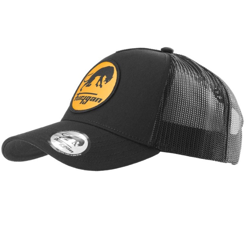 Czapka z daszkiem Furygan Trucker Logo w kolorze czarnym