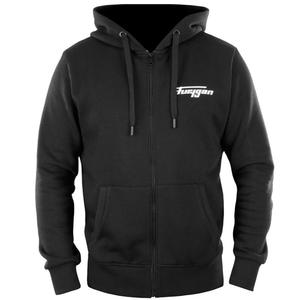 Bluza z zamkiem Furygan Corpo w kolorze czarno-białym