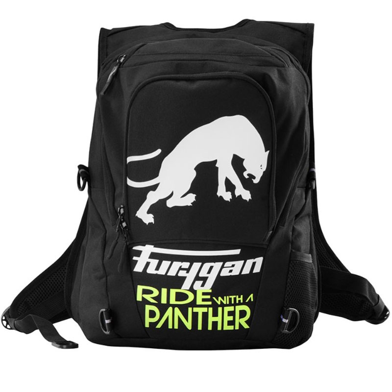 Plecak Furygan Thunder Evo 2 czarno-fluo żółty