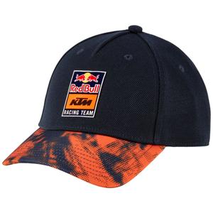 Czapka KTM Grid Cap dla dzieci niebiesko-pomarańczowa