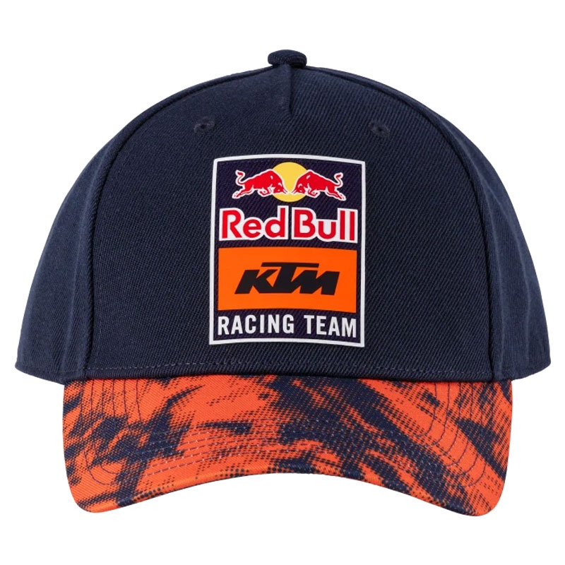 Czapka KTM Red Bull Racing Grid Cap niebiesko-pomarańczowa