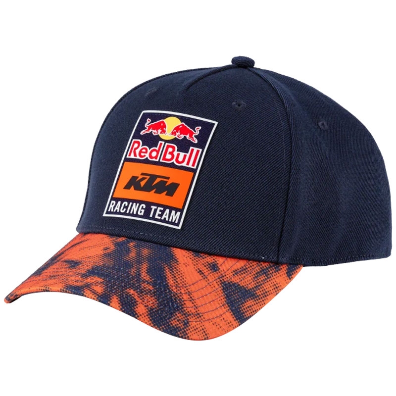 Czapka KTM Red Bull Racing Grid Cap niebiesko-pomarańczowa