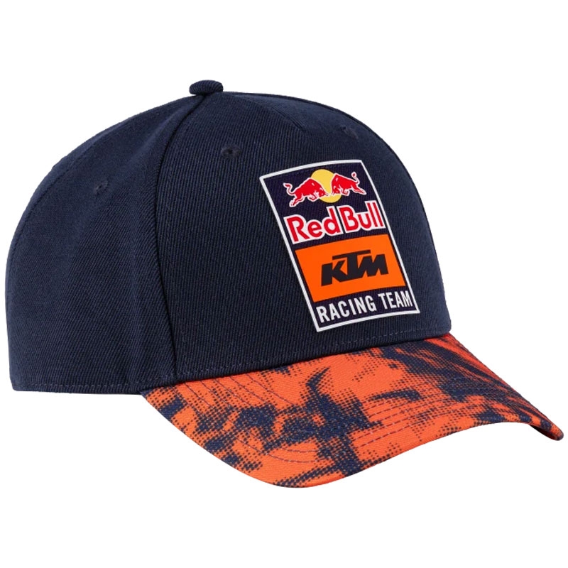 Czapka KTM Red Bull Racing Grid Cap niebiesko-pomarańczowa