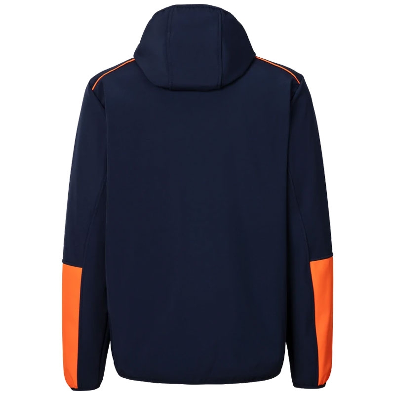 Kurtka softshell KTM Red Bull Racing Grid niebiesko-pomarańczowa