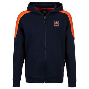 Bluza KTM Red Bull Racing Grid Zip Ciemnoniebieska