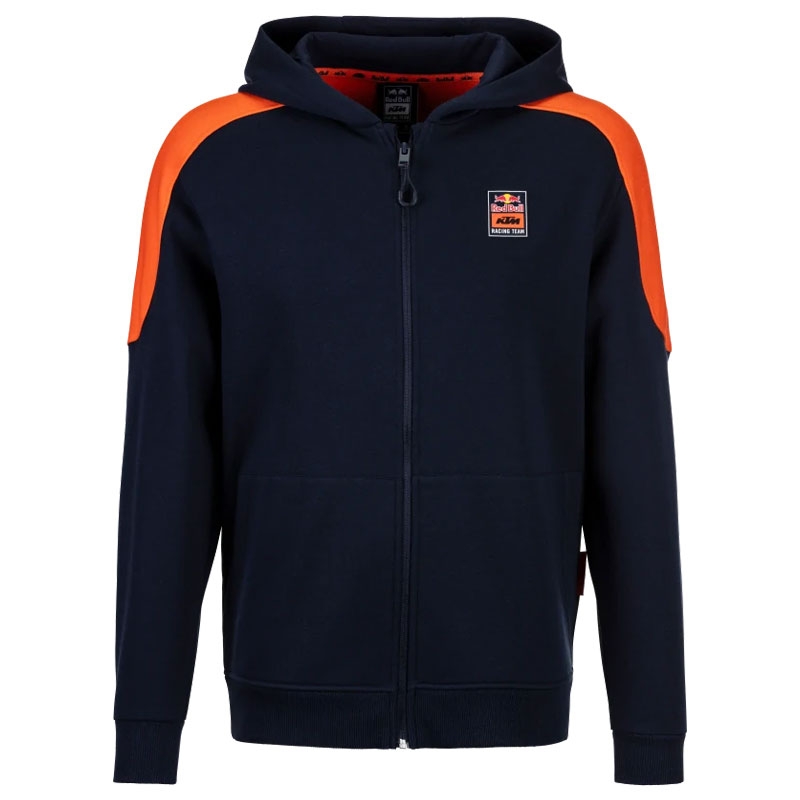 Bluza KTM Red Bull Racing Grid Zip Ciemnoniebieska