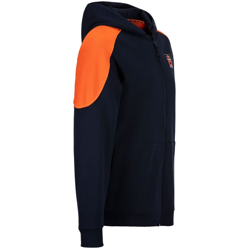 Bluza KTM Red Bull Racing Grid Zip Ciemnoniebieska
