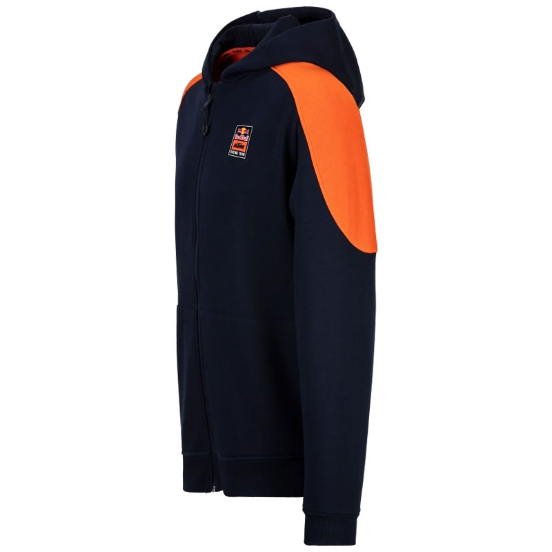 Bluza KTM Red Bull Racing Grid Zip Ciemnoniebieska