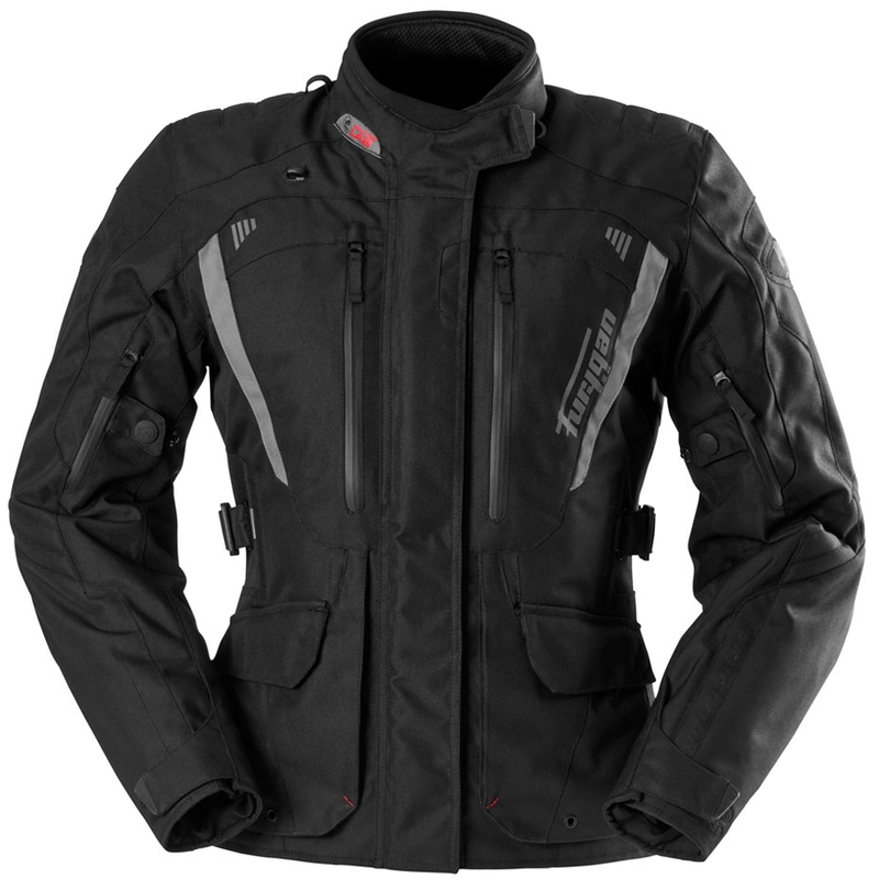 Kurtka motocyklowa damska Furygan Apalaches Lady Evo czarno-szara