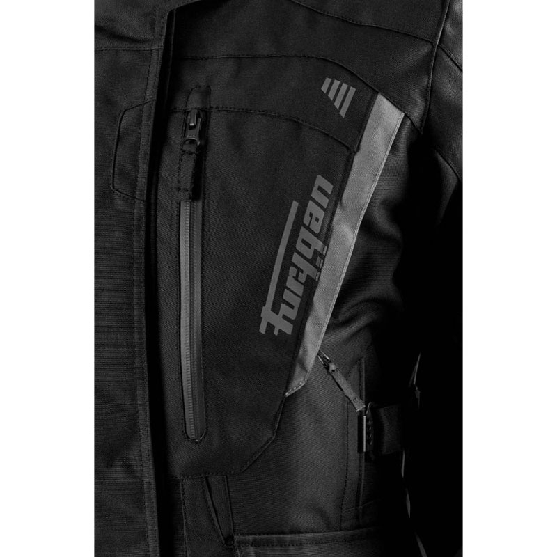 Kurtka motocyklowa damska Furygan Apalaches Lady Evo czarno-szara