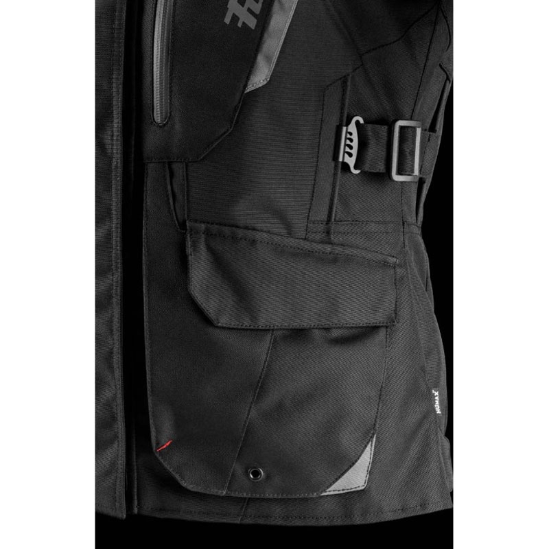 Kurtka motocyklowa damska Furygan Apalaches Lady Evo czarno-szara