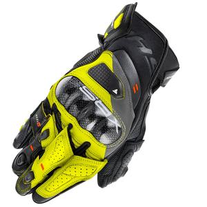 Rękawice motocyklowe Shima XRS-3 fluorescencyjne żółte