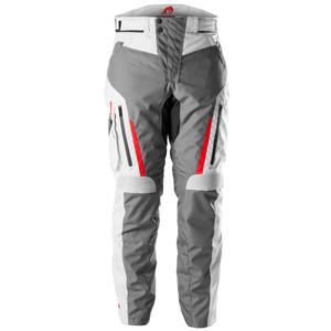 Spodnie motocyklowe Furygan Killington szaro-beżowo-czerwone